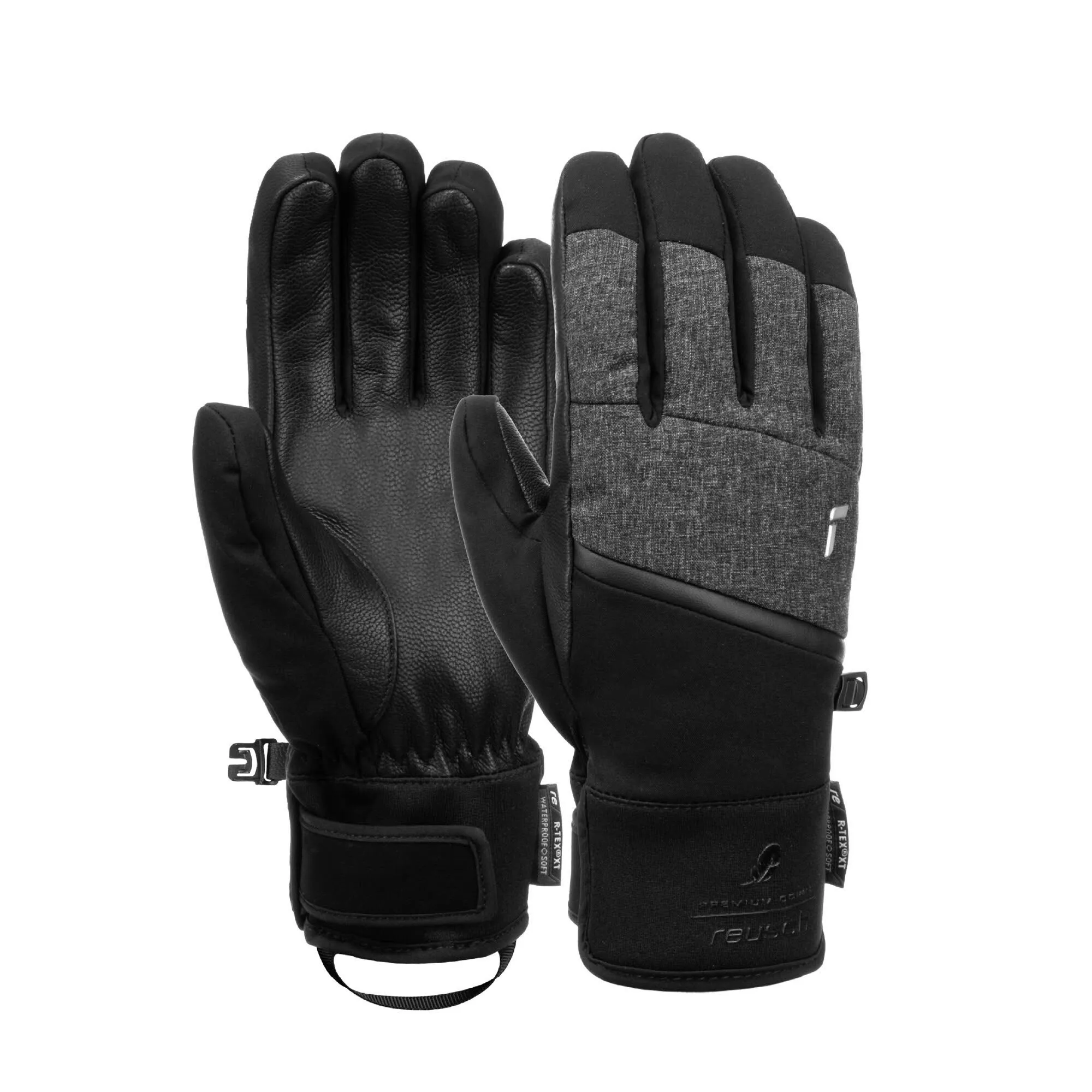 Reusch FEBE R-TEX® XT Skihandschuh Damen schwarz grau