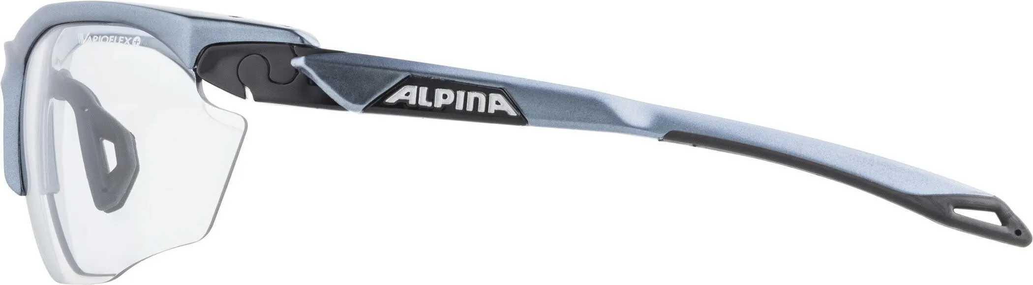 Alpina Twist Five HR VL+125 Unisex Sportbrille Sonnenbrille grau