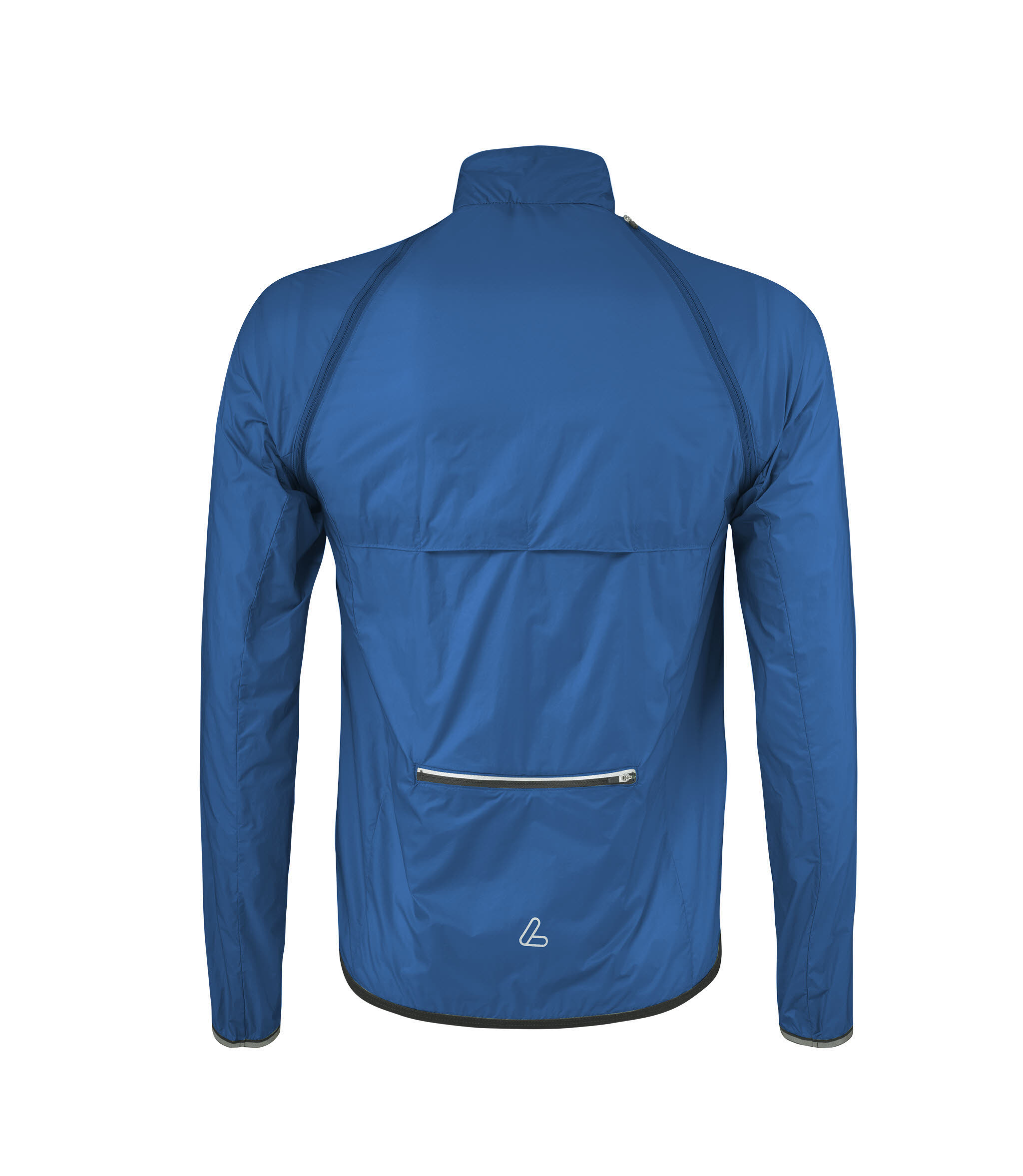 Löffler BIKE ZIP-OFF JACKET WINDSHELL Herren Radjacke blau