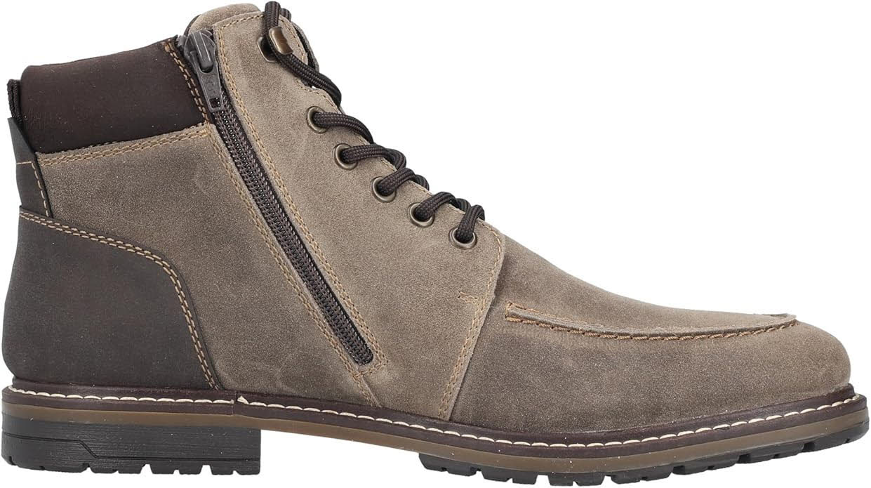 Rieker Herren Schnürstiefel beige