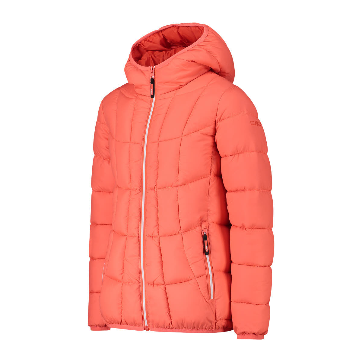 CMP Kinder Jacke Daunenjacke Kapuzenjacke Mädchen orange