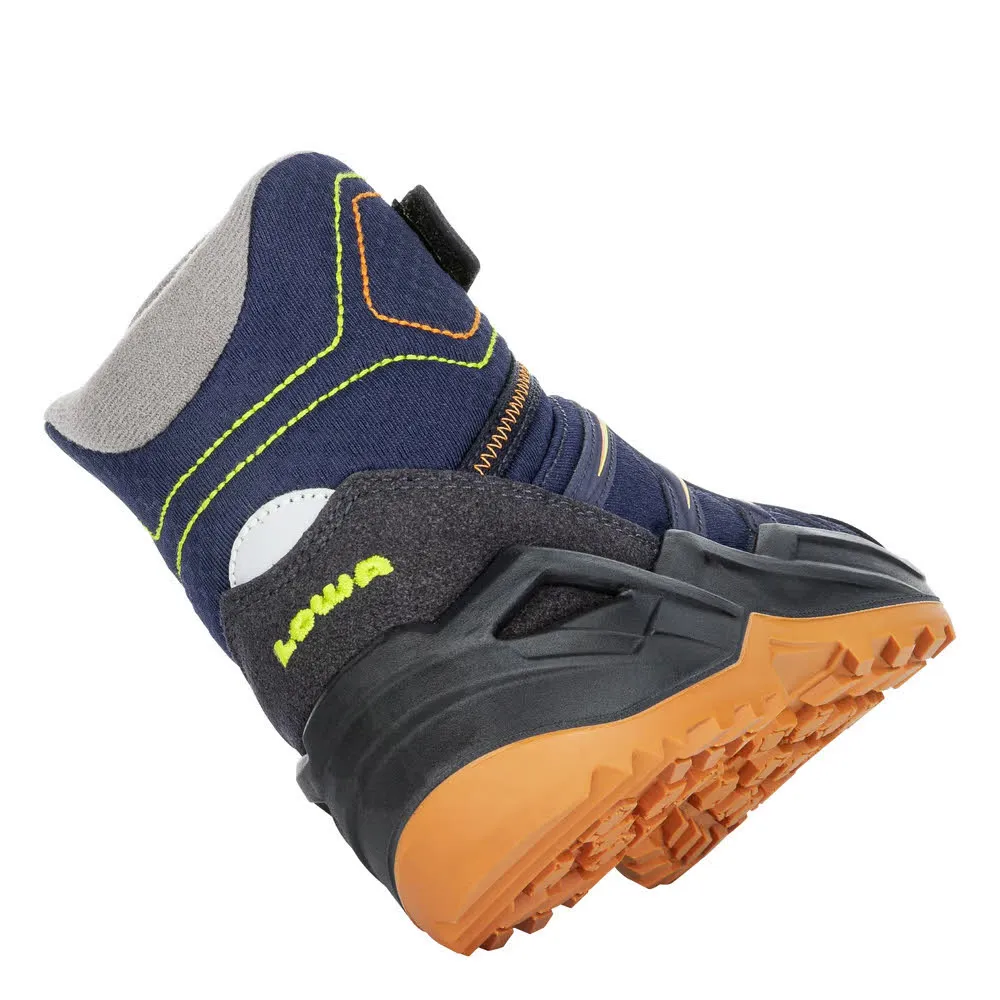 Lowa MADDOX WARM GTX MID Kinder Winterstiefel navy/orange