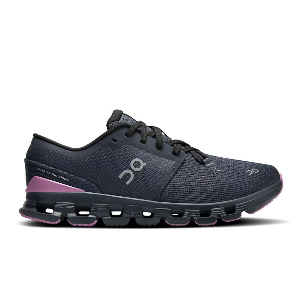ON CLOUD X 4 Damen Sportschuhe Sneaker Low sportlich navy/sakura