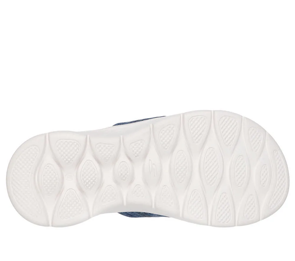 Skechers GO WALK FLEX SANDAL - IMPRESSED Damen Sandalen blau