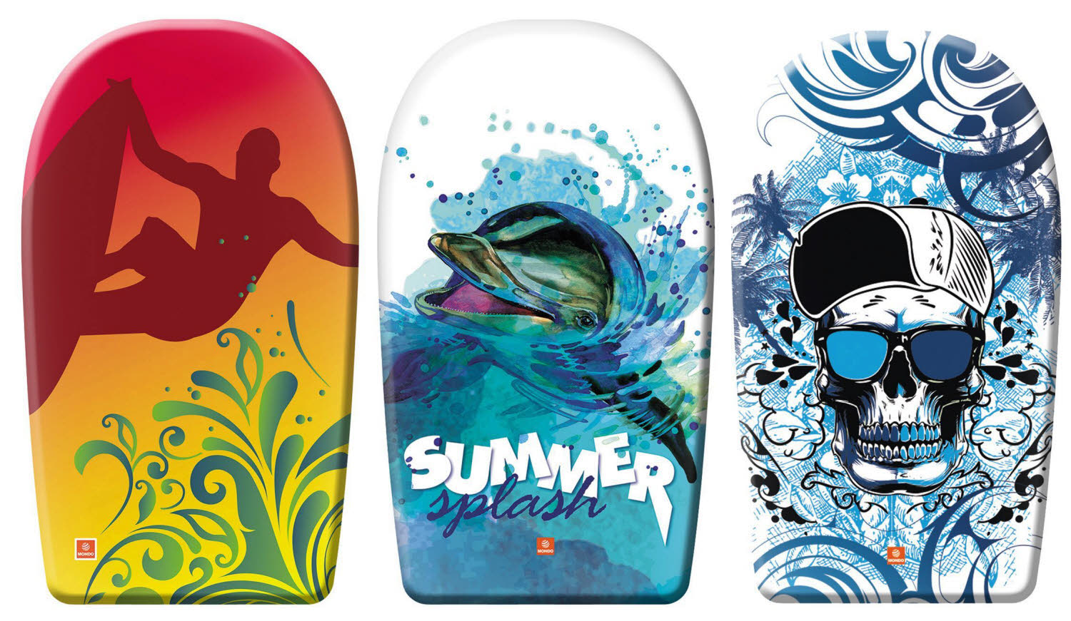 Mondo SUMMER Bodyboard Kinder Schwimmbrett mehrfarbig