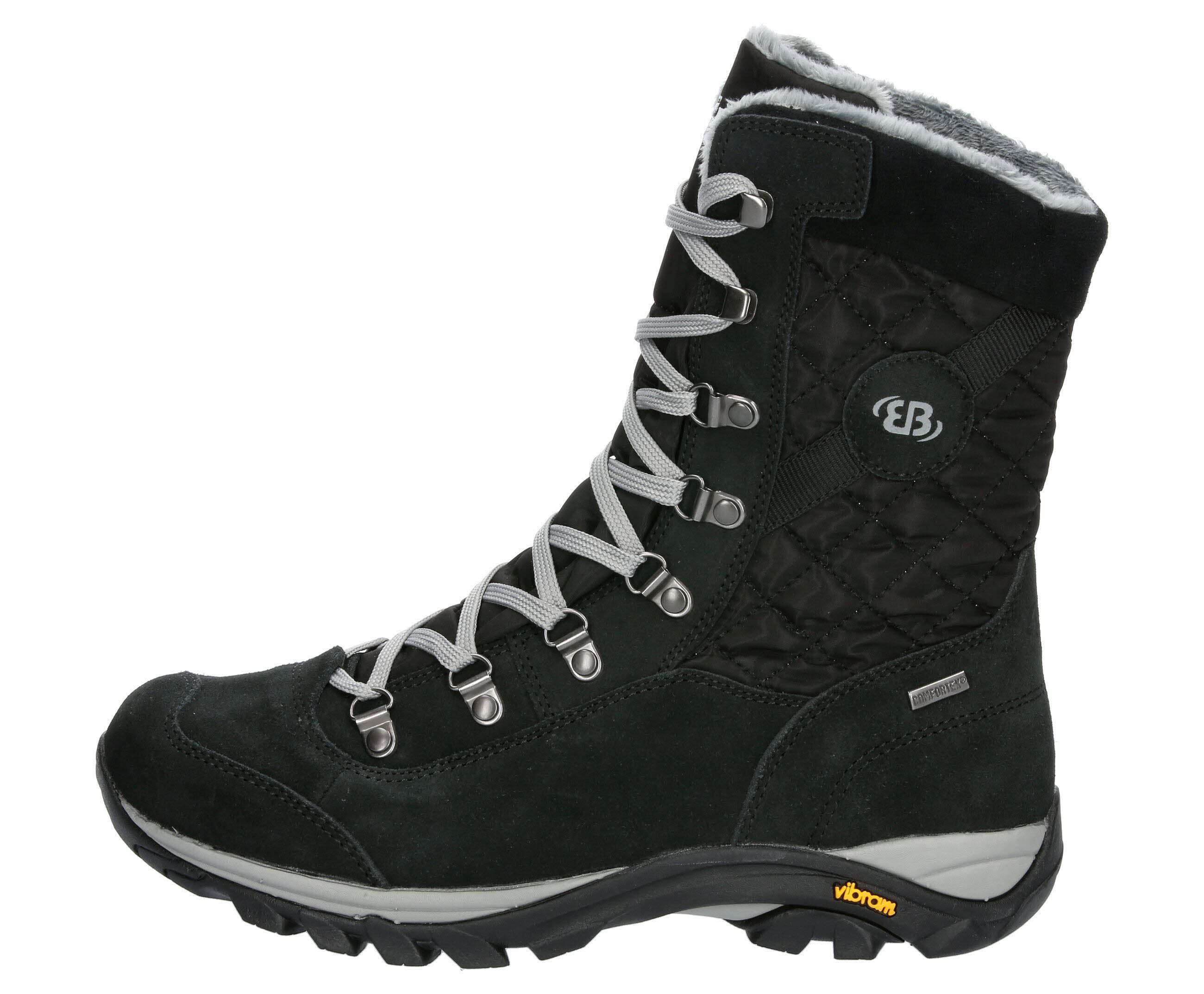 Brütting Fenella Winterboot Winterstiefel Stiefelette Gefüttert Damen schwarz
