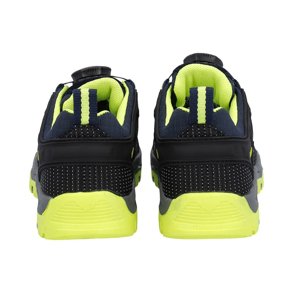 CMP KIDS KIRUNA FITGO WP Jugendliche Wanderschuhe Loe b.blue/yellow fluo