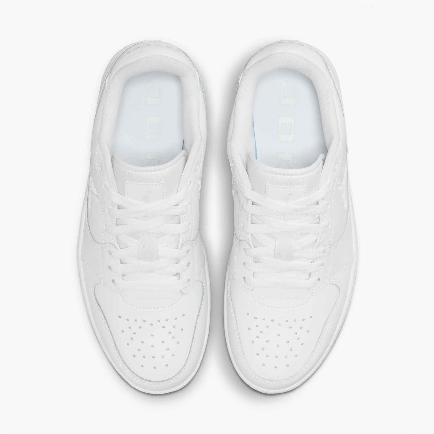 NIKE WMNS JORDAN COURT CONNECT LOW Damen Sneaker Freizeitschuhe weiß