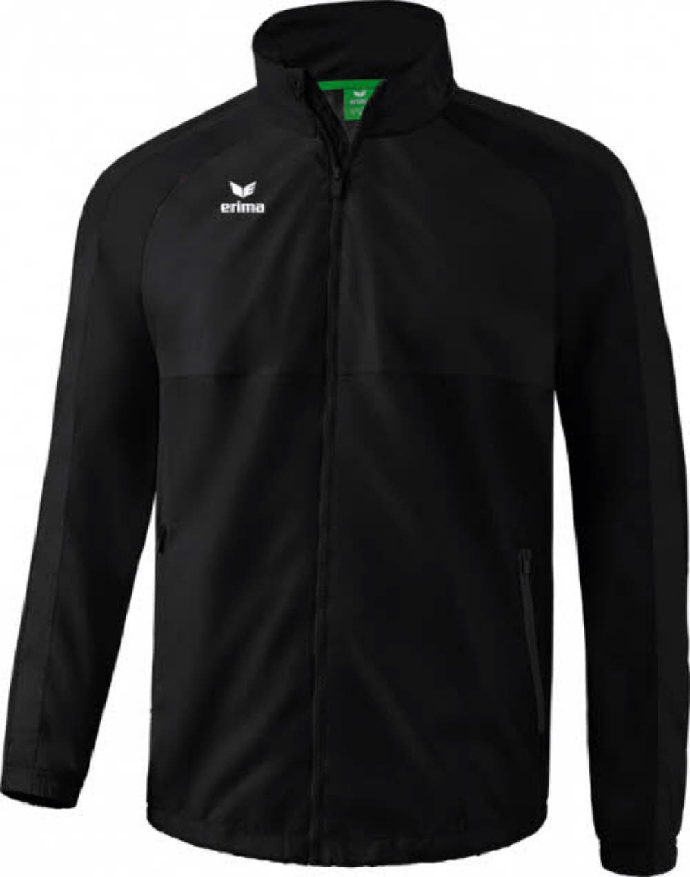 Erima TEAM all-weather jacket Kinder Allwetterjacke Regenjacke schwarz NEU