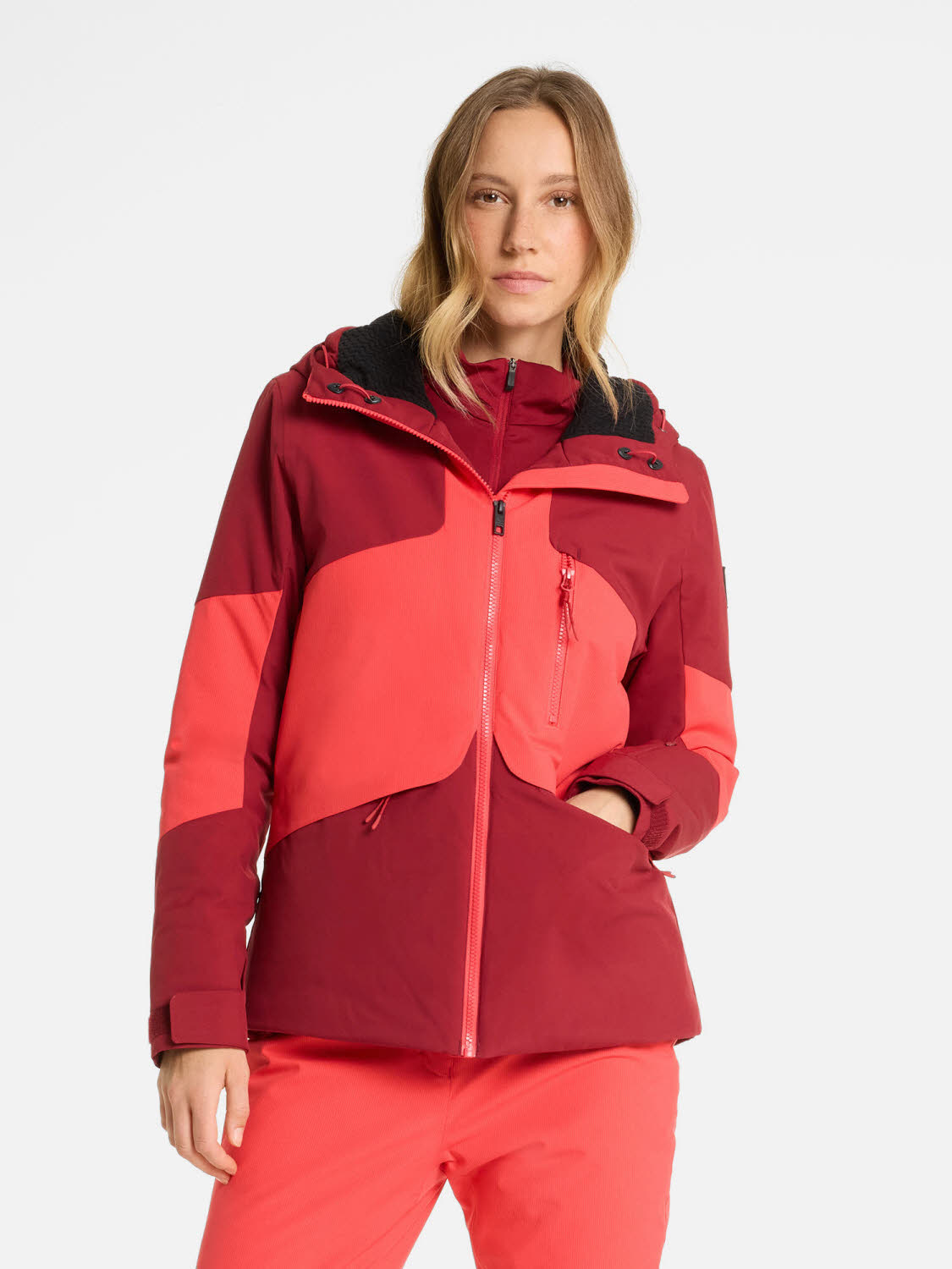 Ziener THILDE-Z Jacket Lady Damen Skijacke Schneejacke rot