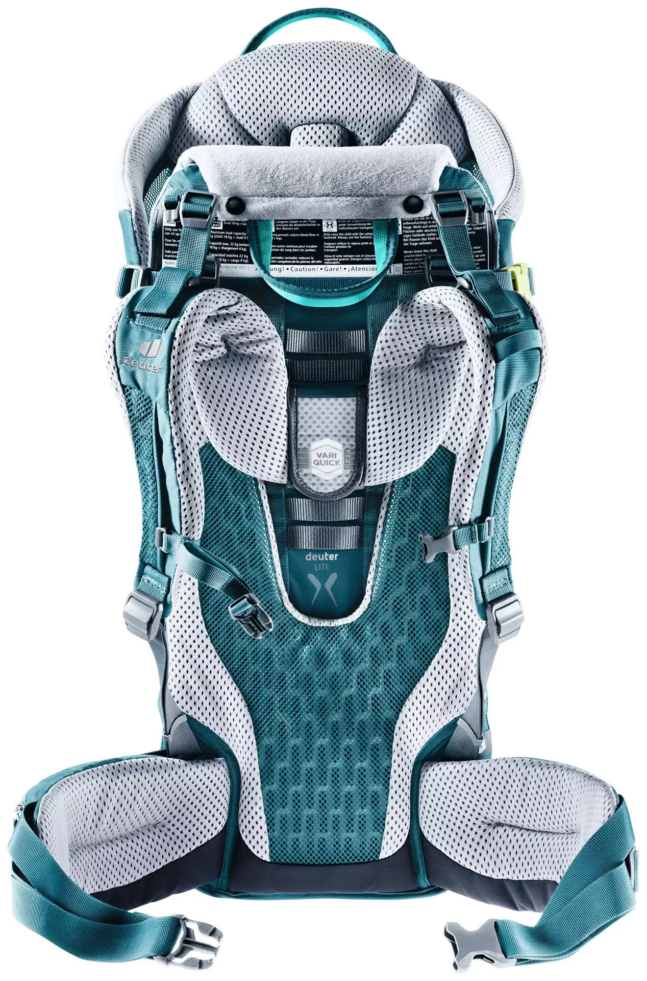 Deuter Kid Comfort Active SL unisex Kindertrage Kraxe blau
