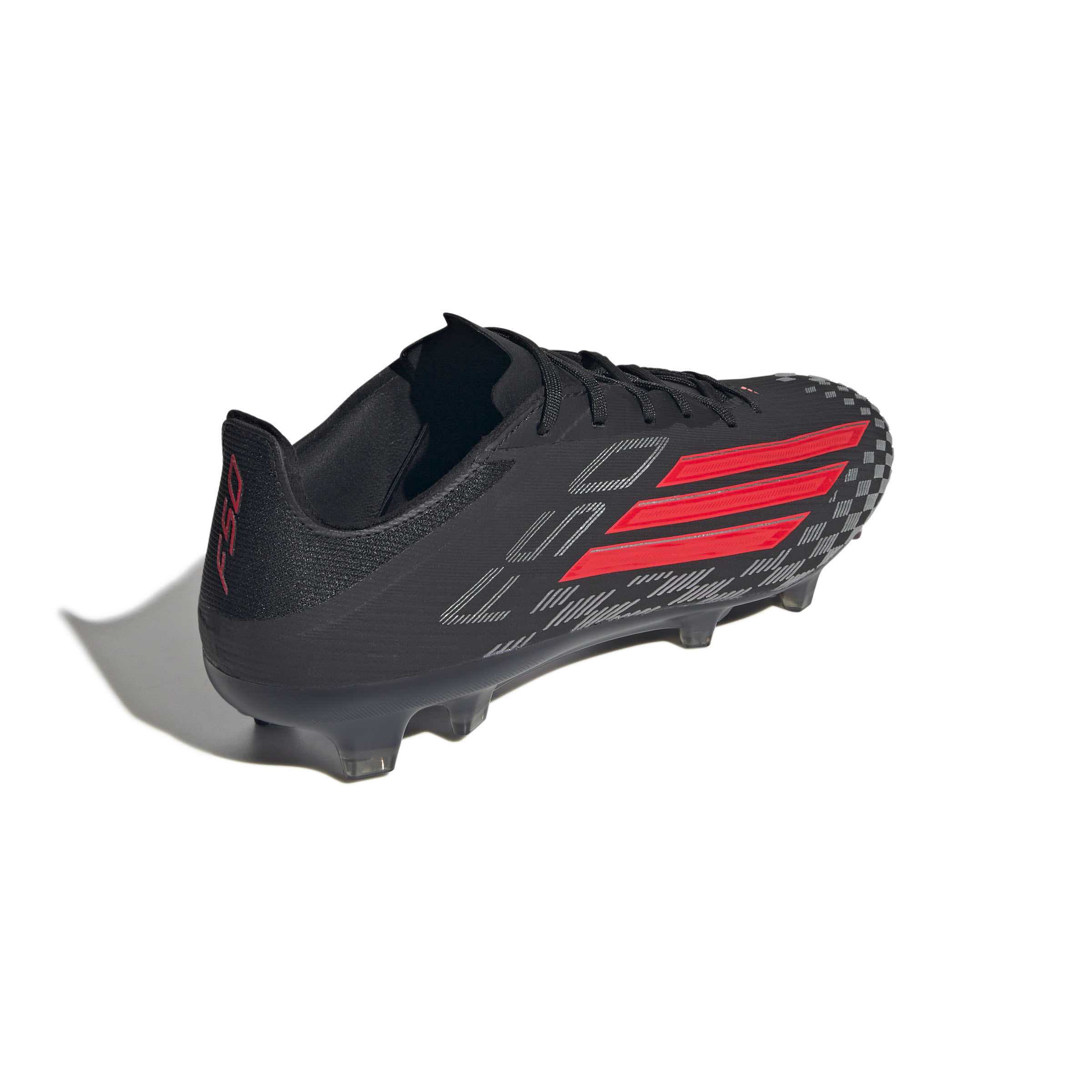 adidas F50 PRO FG Unisex Fußballschuhe Stollenschuhe core black/lucid red/core black