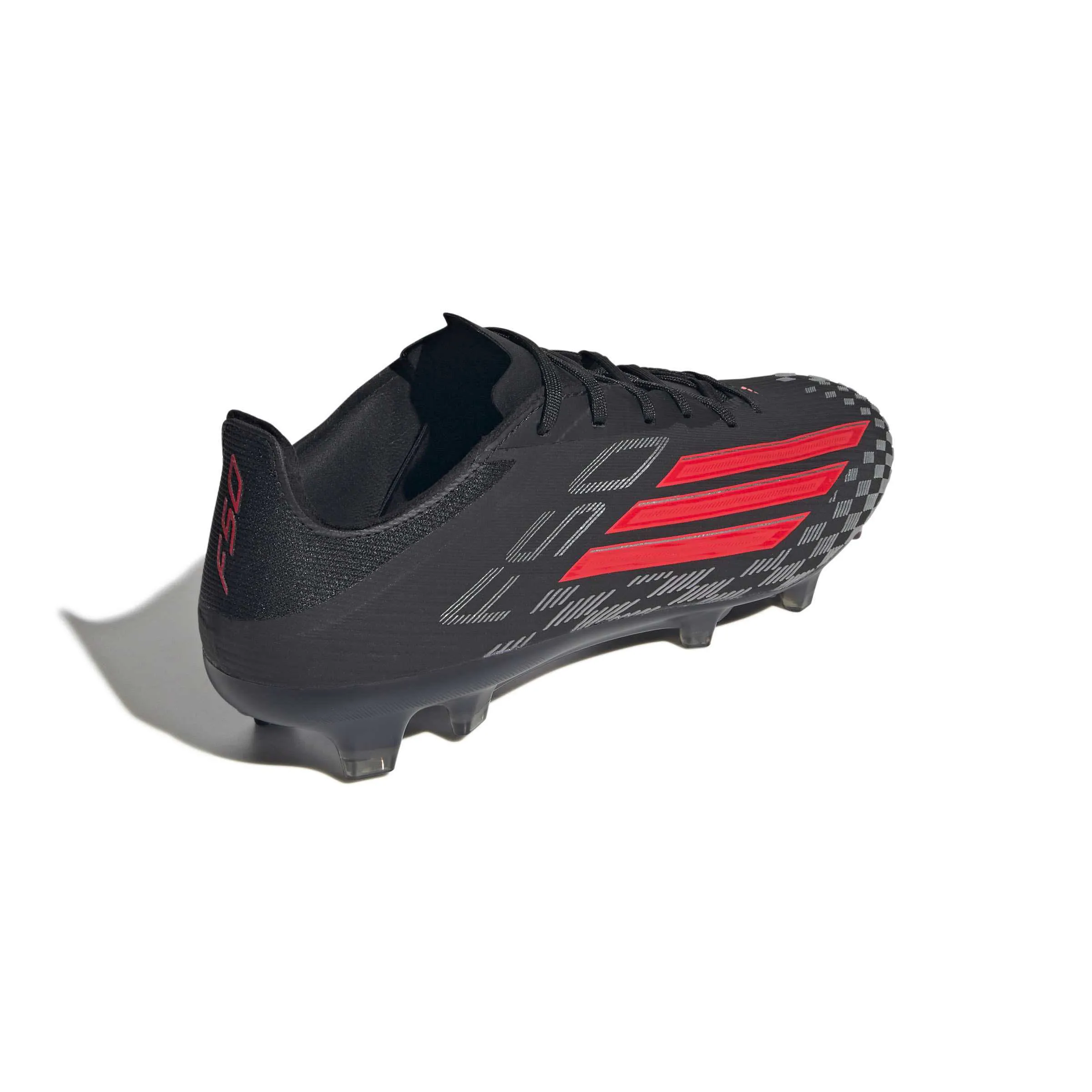 adidas F50 PRO FG Unisex Fußballschuhe Stollenschuhe core black/lucid red/core black