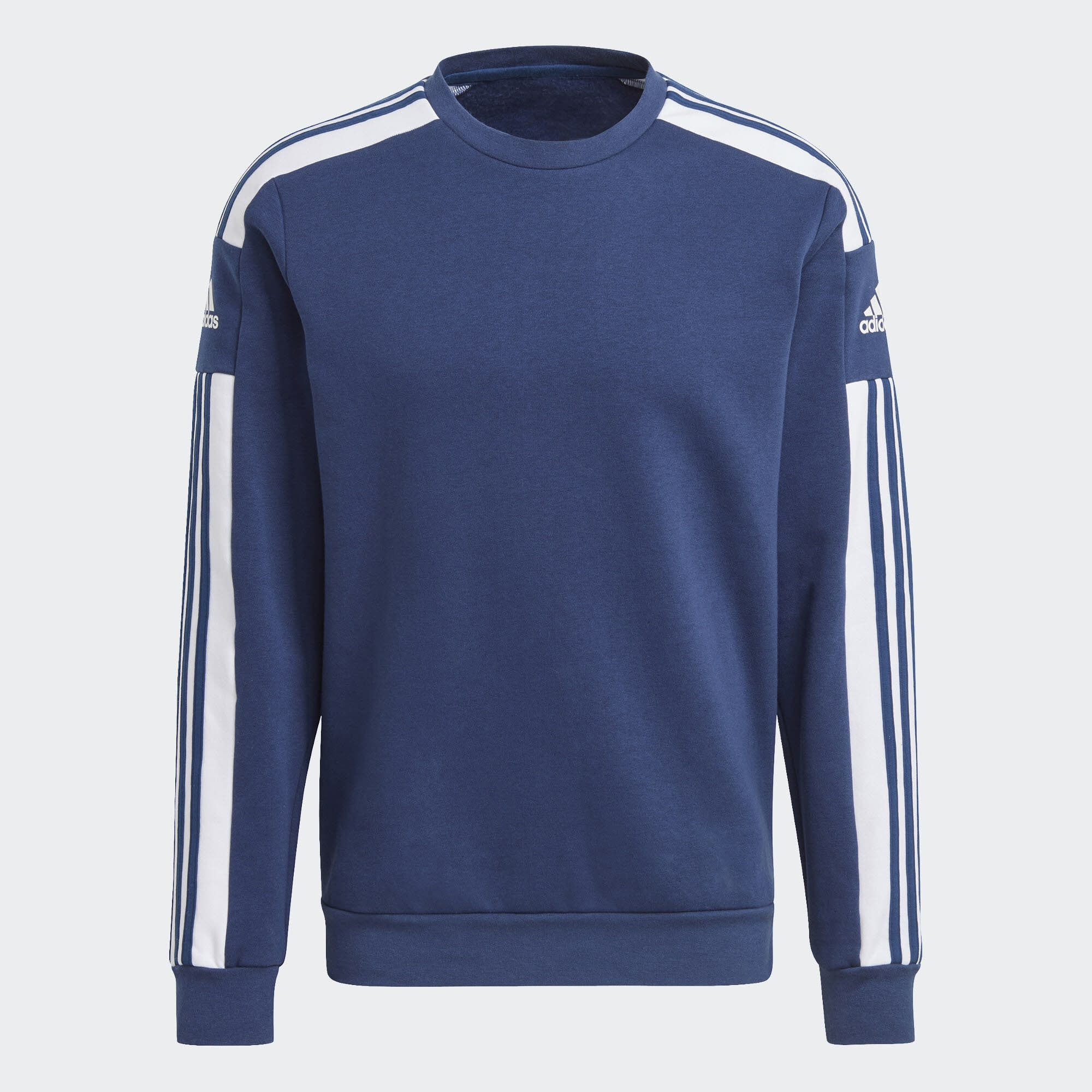 adidas HE SQ21 SW TOP Herren Sweatshirt 3-Streifen Langarm Sport Freizeit blau NEU