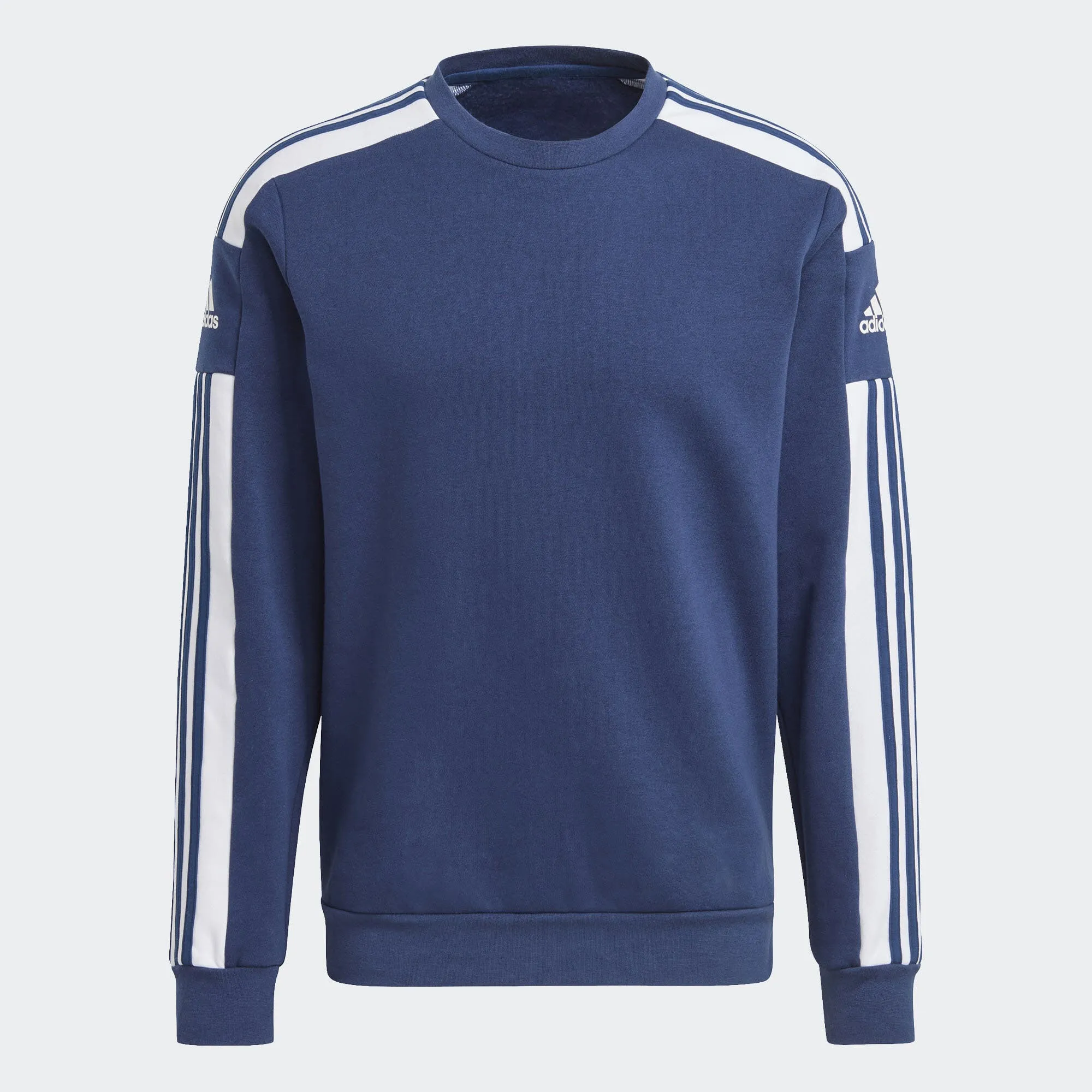 adidas HE SQ21 SW TOP Herren Sweatshirt 3-Streifen Langarm Sport Freizeit blau NEU