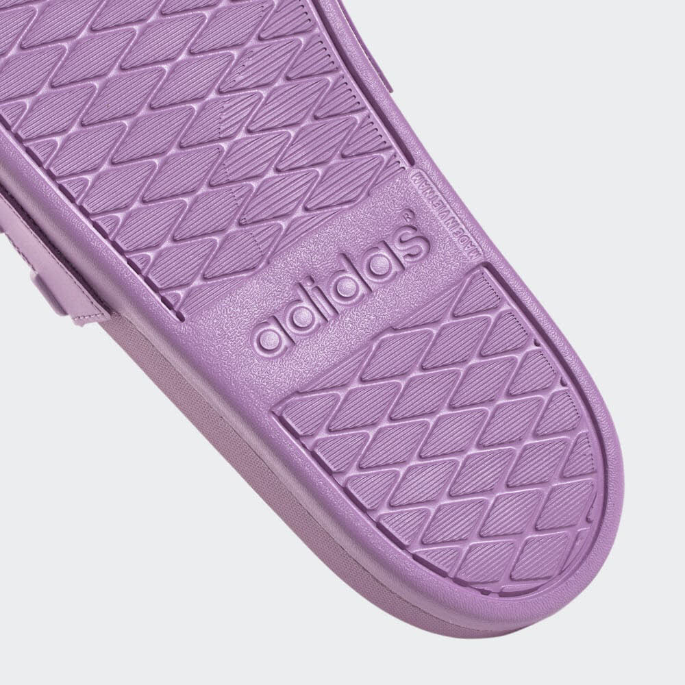 adidas COMFORT Damen Adilette Badeschuhe lila