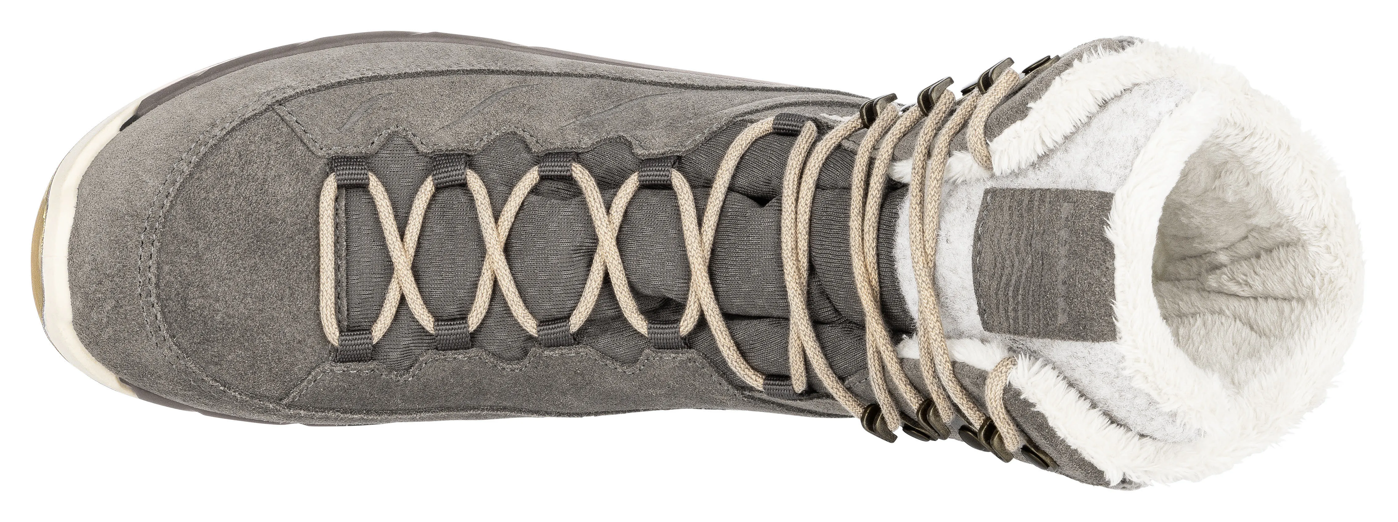 Lowa Calceta Winterstiefel gefüttert Damen grau