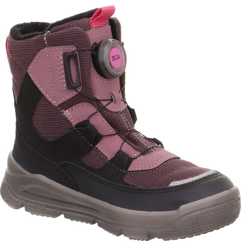 Superfit MARS Mädchen Kinder Winterschuhe Winterstiefel lila schwarz