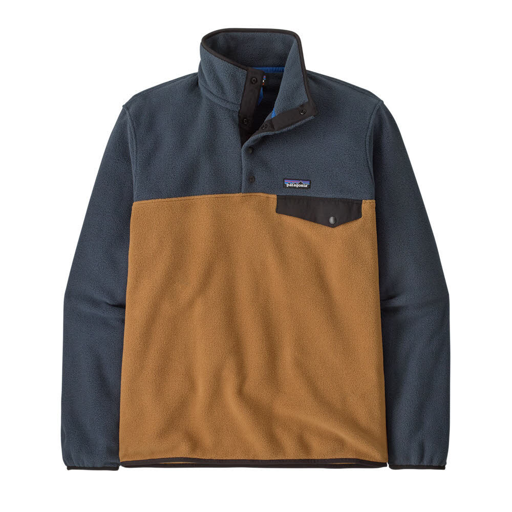 Patagonia LW Synch Snap-T P/O Herren Fleecepullover deer brown