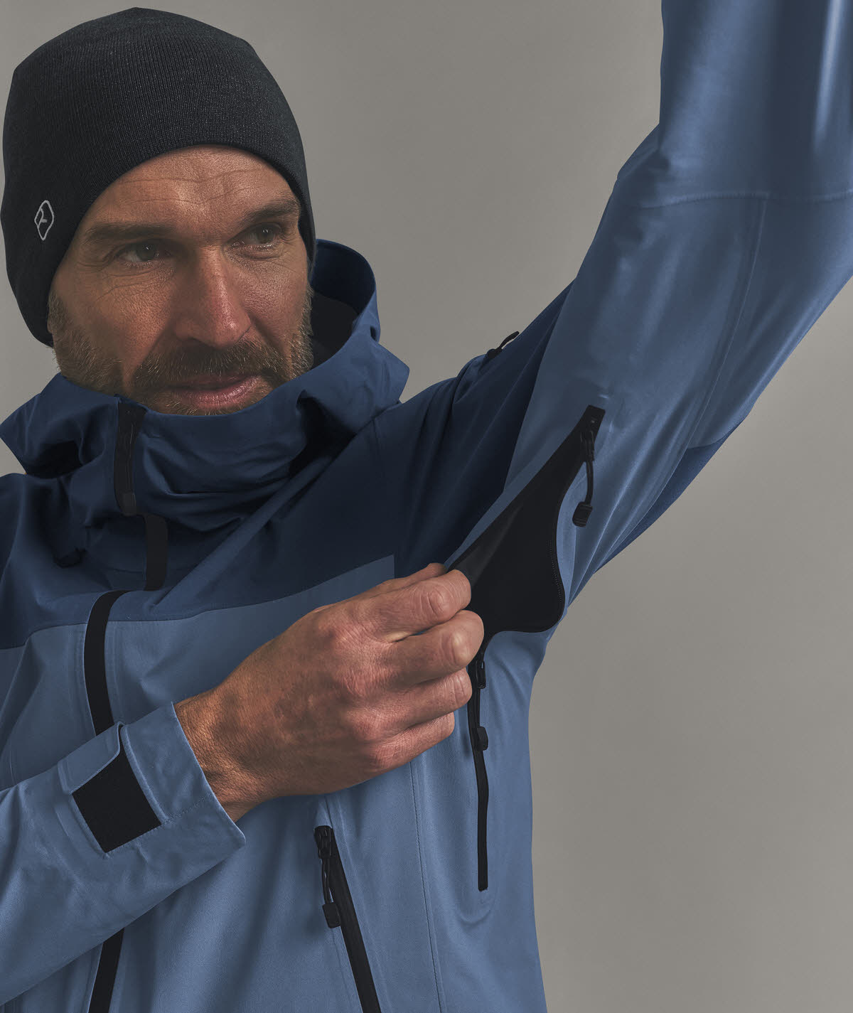 Ortovox ORTLER GORE-TEX JACKET Herren Hardshelljacke Regenjacke blau