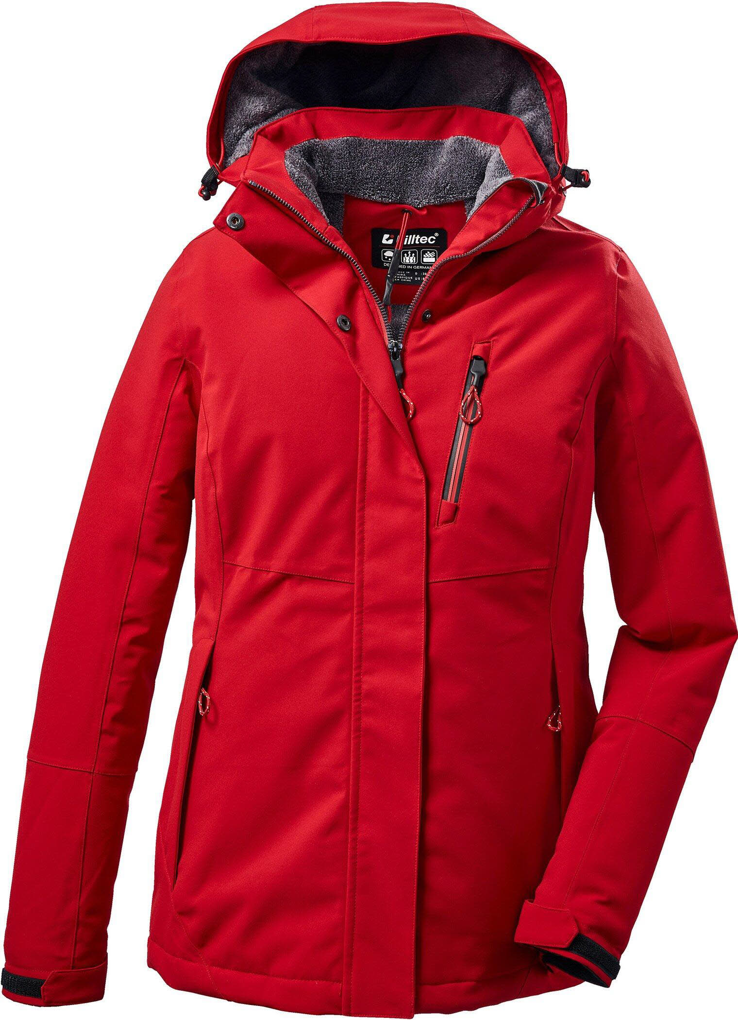 Killtec KOW 140 JKT Funktionsjacke Freizeitjacke Damen rot