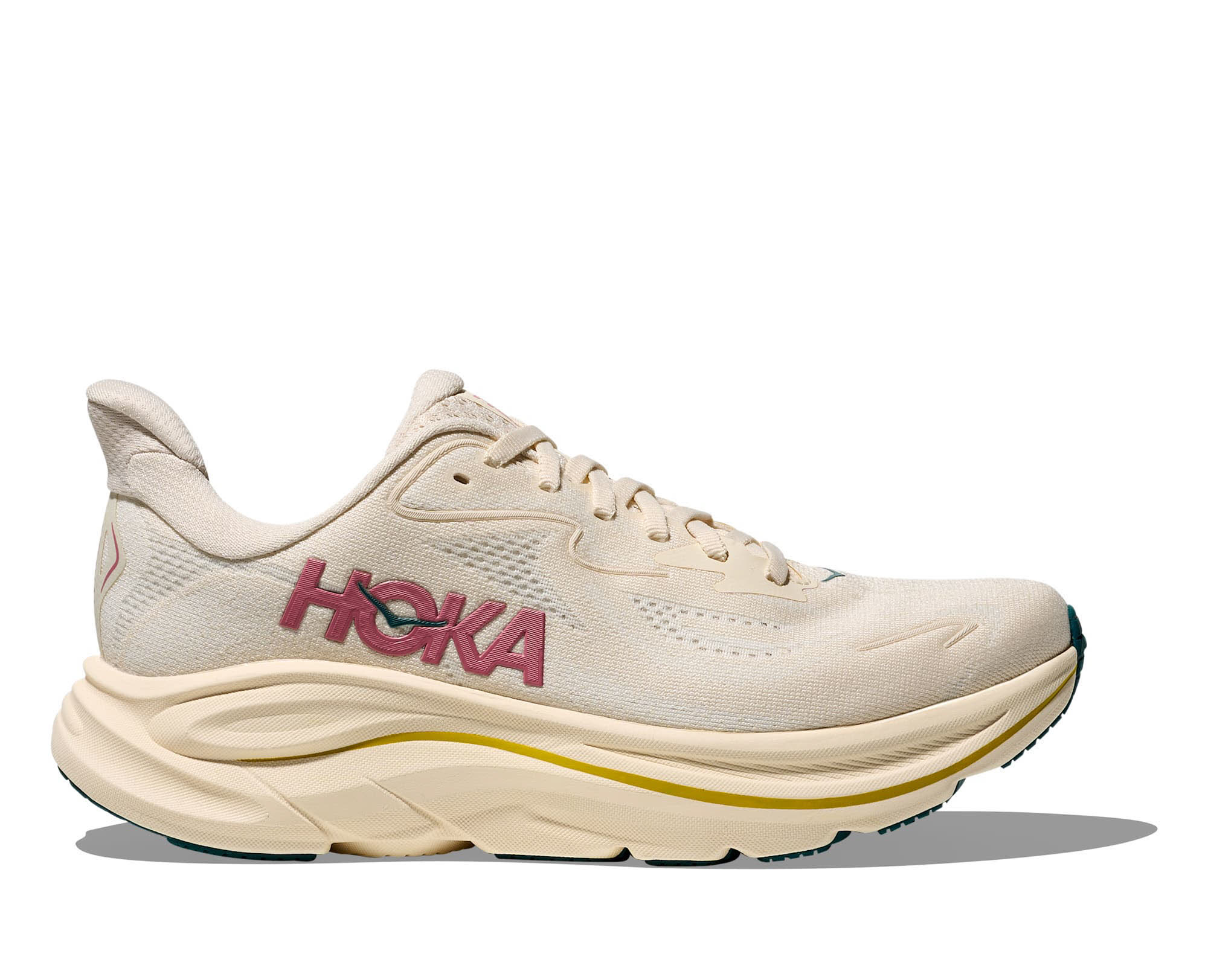 Hoka Clifton 10 Damen Laufschuhe Joggingschuhe beige