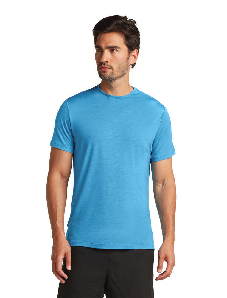 Icebreaker Sphere III SS Tee Herren T-Shirt Funktionsshirt blau