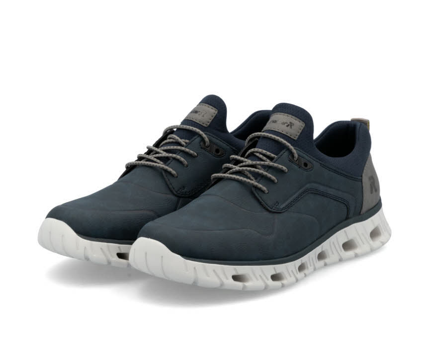Rieker Herren Halbschuhe Slipper Sneaker dunkelblau