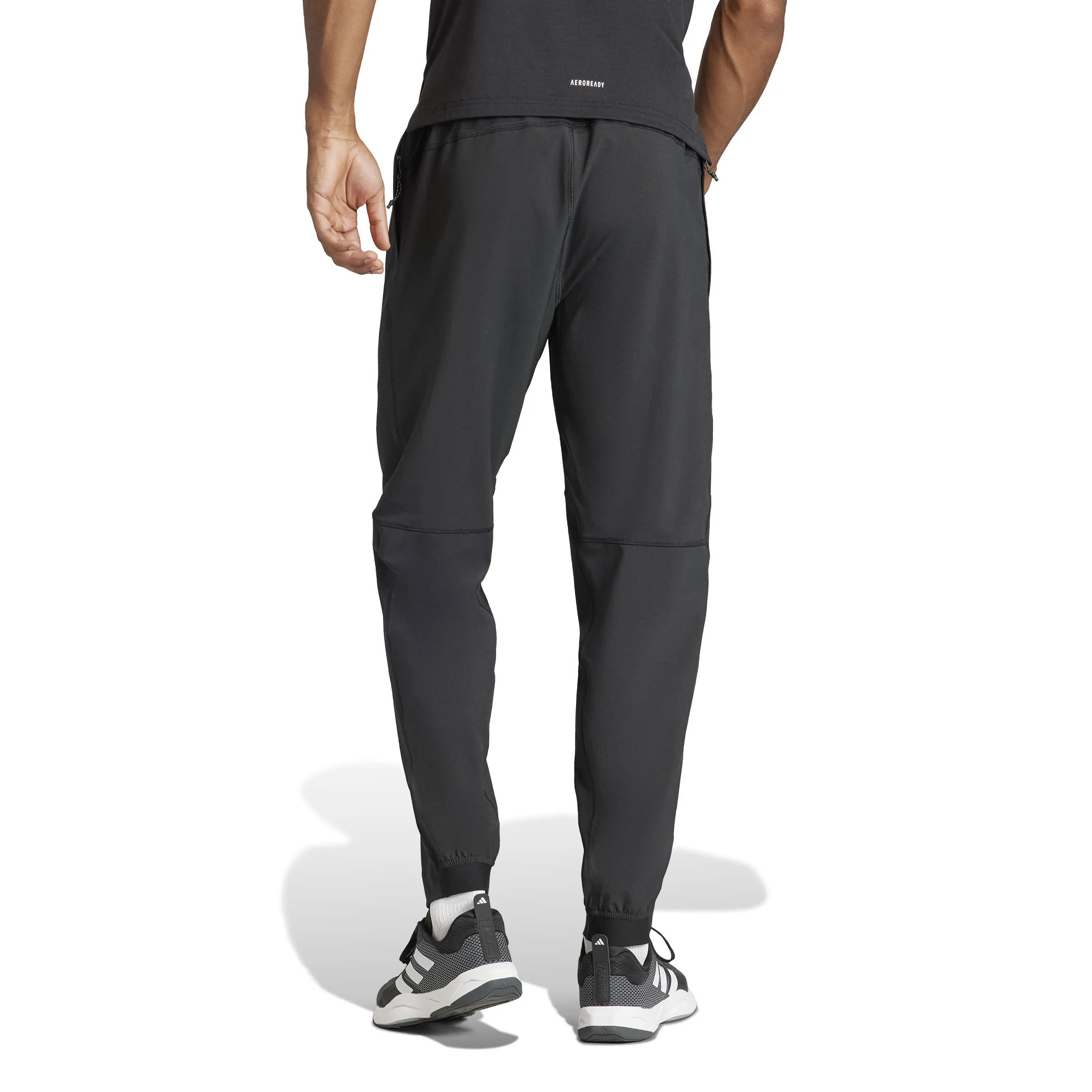 adidas TR-ES WOVEN PT Trainingshose Jogginghose Herren grau