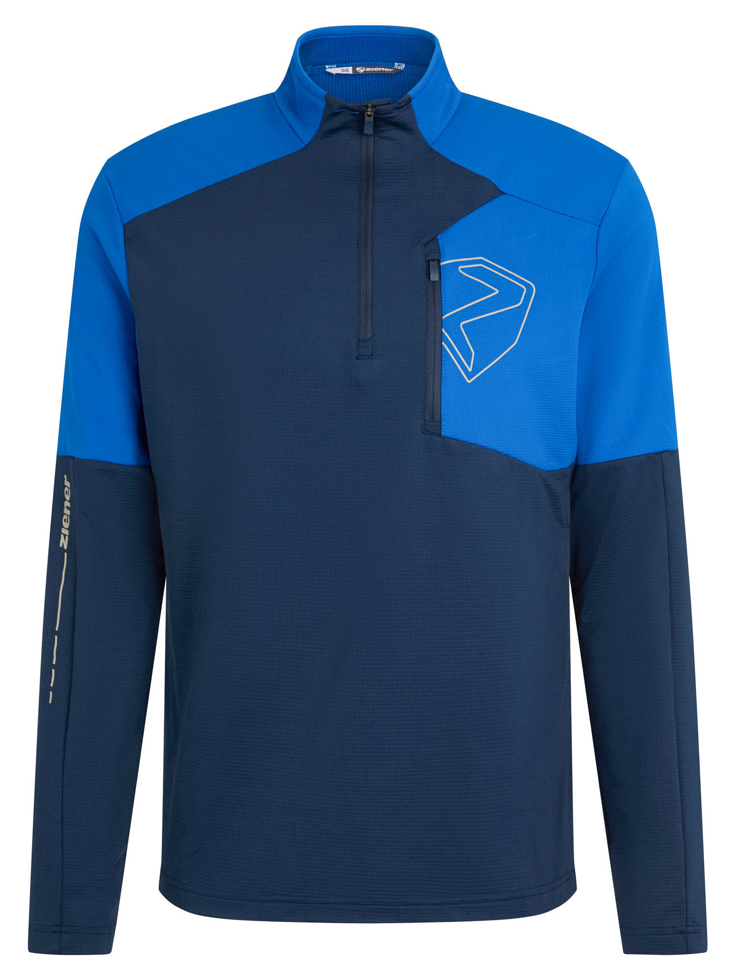Ziener  JASUKA-Z midlayer man Skirolli Herren blau