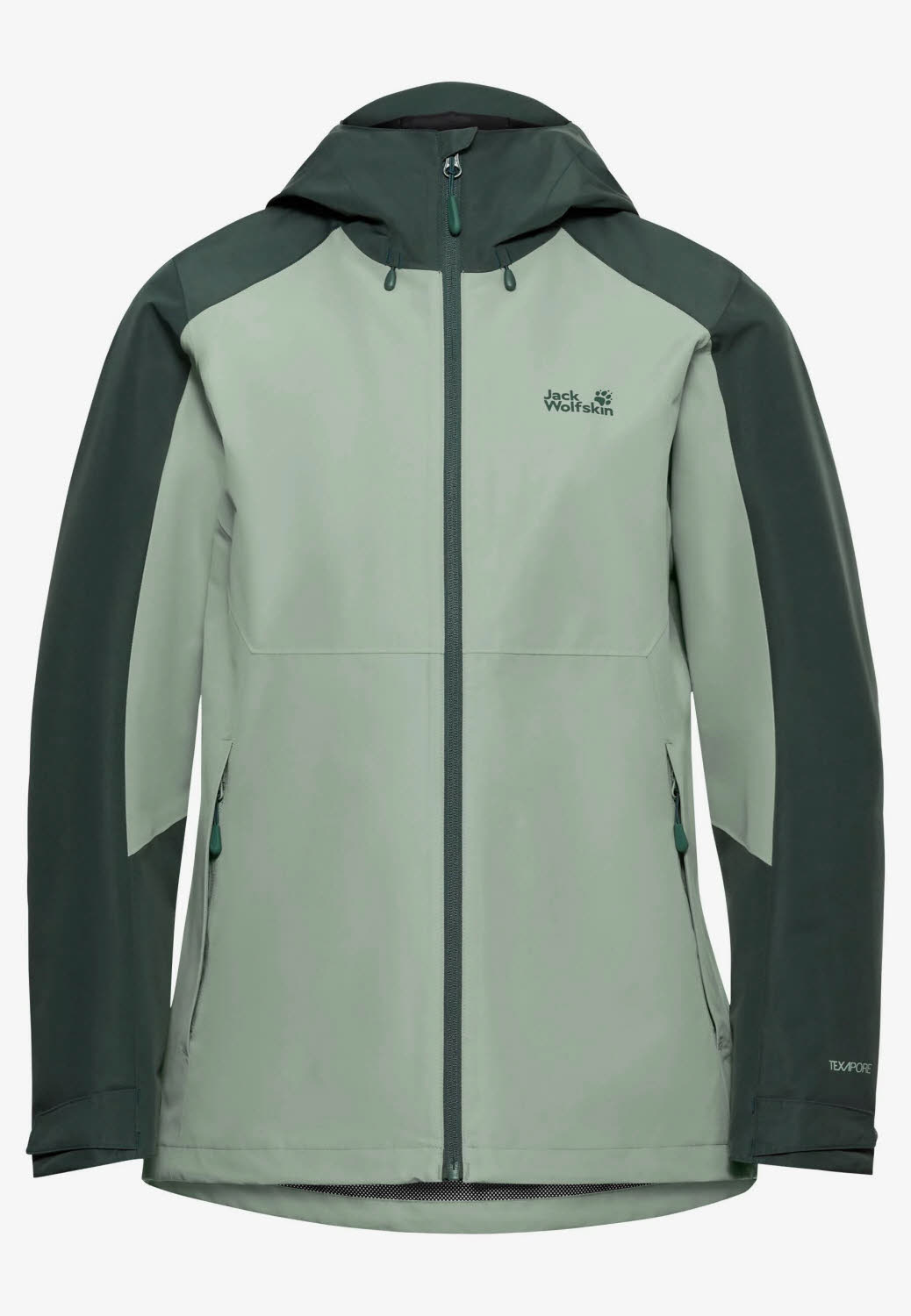 Jack Wolfskin Wildbound 2L Jkt Damen Regenjacke Windjacke grün