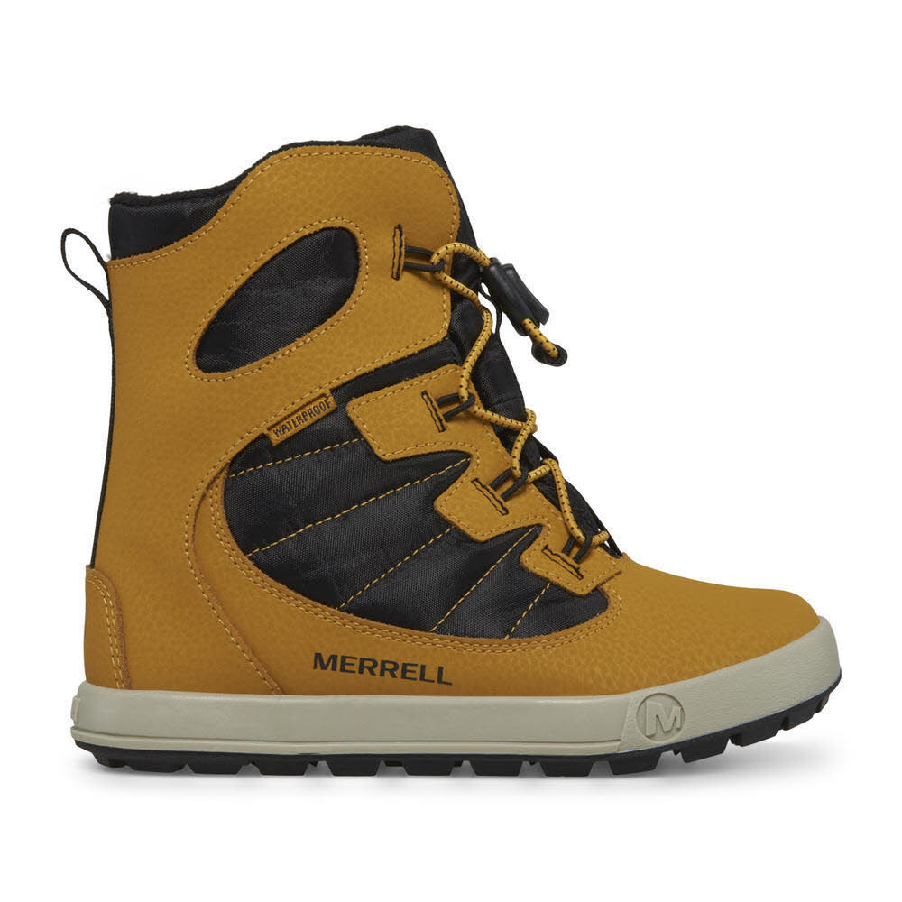 Merrell Snow Bank 4.0 Jungen Stiefel Winterstiefel Winterschuhe wasserdicht braun