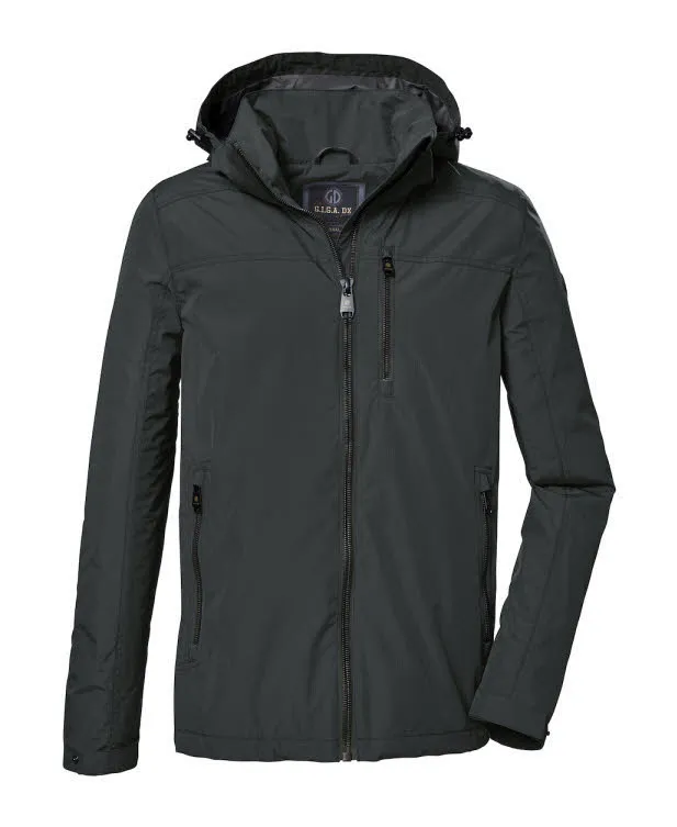 Killtec GS 13 MN JCKT Regenjacke Kapuzenjacke Herren dunkelblaugrün