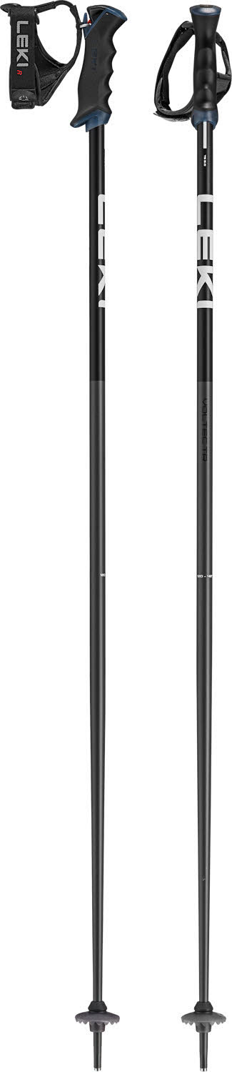 Leki Voltec TR Unisex Skistöcke Ski Poles grau/schwarz