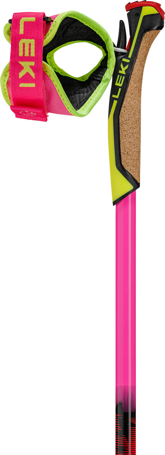 Leki HRC max TR Unisex Langlaufstöcke pink/orange
