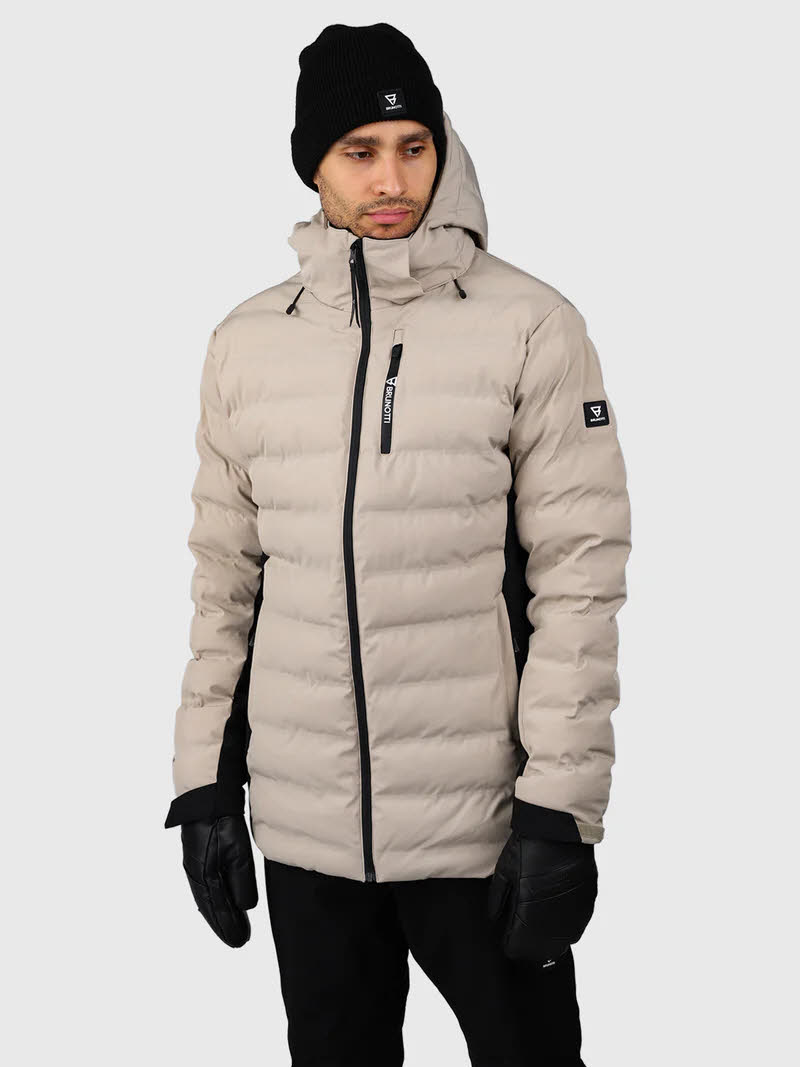 Brunotti Sanclair Skijacke Winterjacke Herren beige