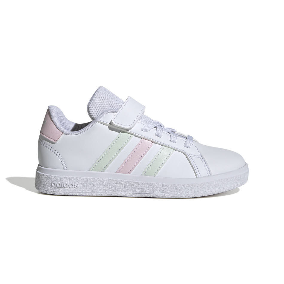 adidas Grand Court 2.0 Kids Schuh Mädchen Sneaker weiß/pink