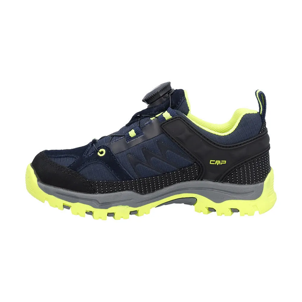 CMP KIDS KIRUNA FITGO WP Jugendliche Wanderschuhe Loe b.blue/yellow fluo