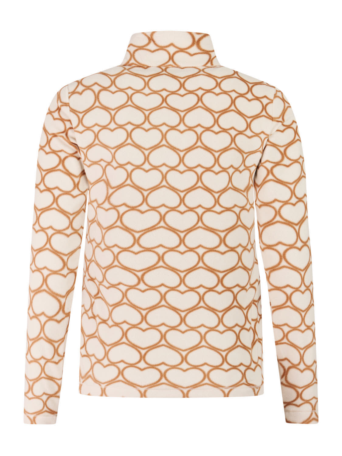 Protest PRTRefuzzy 1/4 Zip Active Top Damen Midlayer Skirolli beige