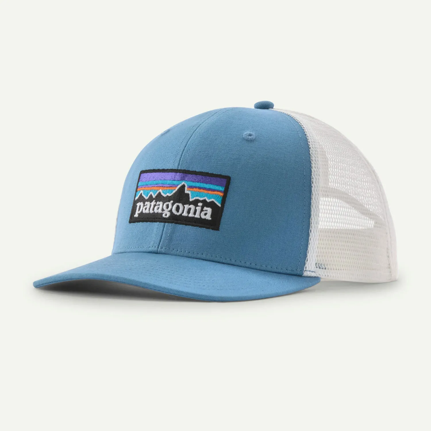 Patagonia P-6 Logo Trucker Hat Unisex Kappe Cap shore blue