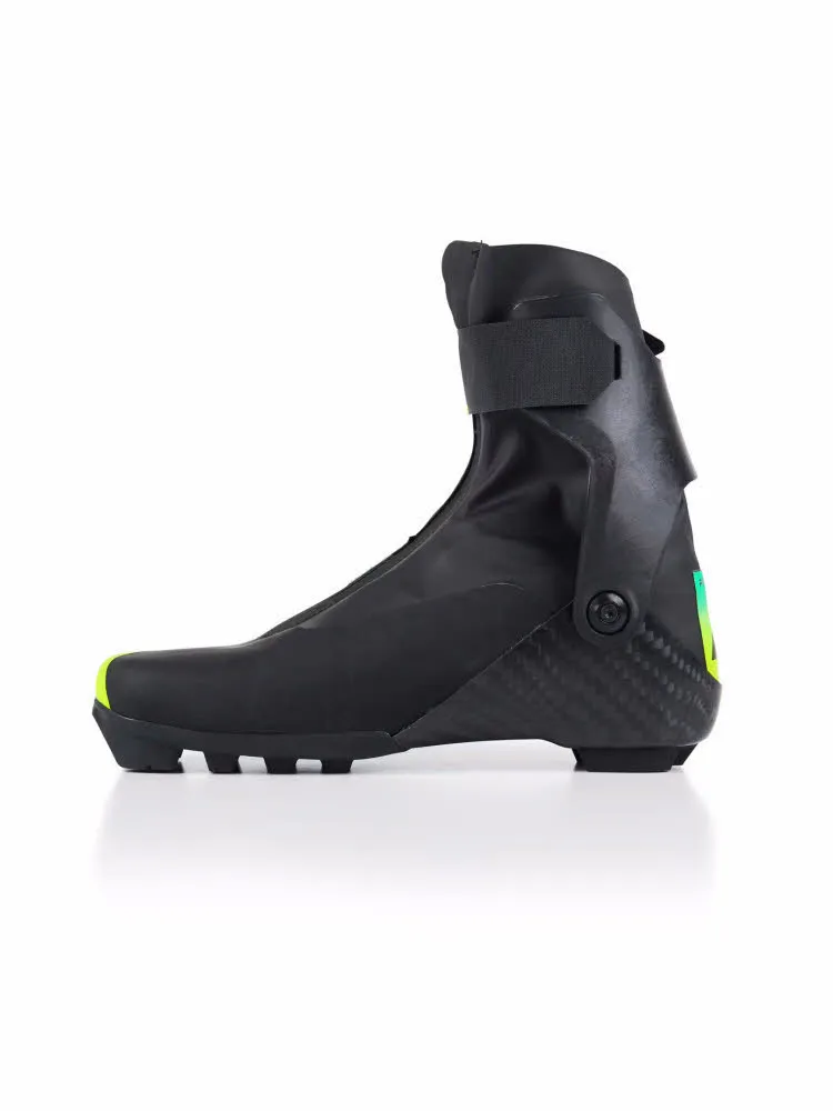 Fischer SPEEDMAX 9 SKATE RL BOA Unisex Langlaufschuhe Skating schwarz/gelb/türkis