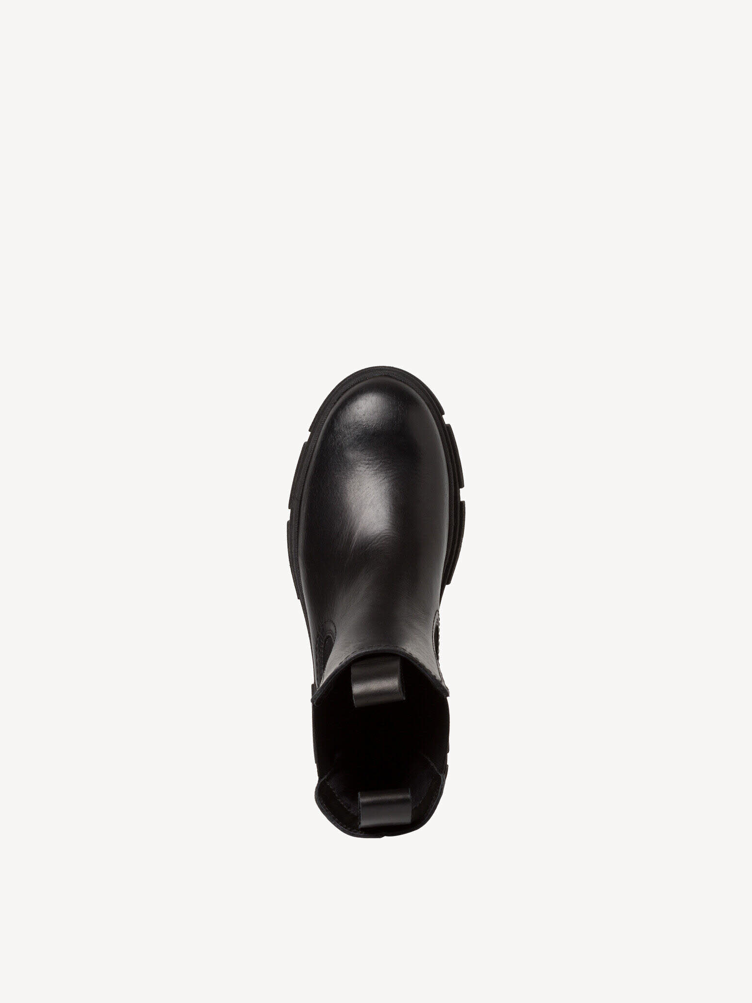 Tamaris Damen Stiefelette Chelsea Boot Leder schwarz