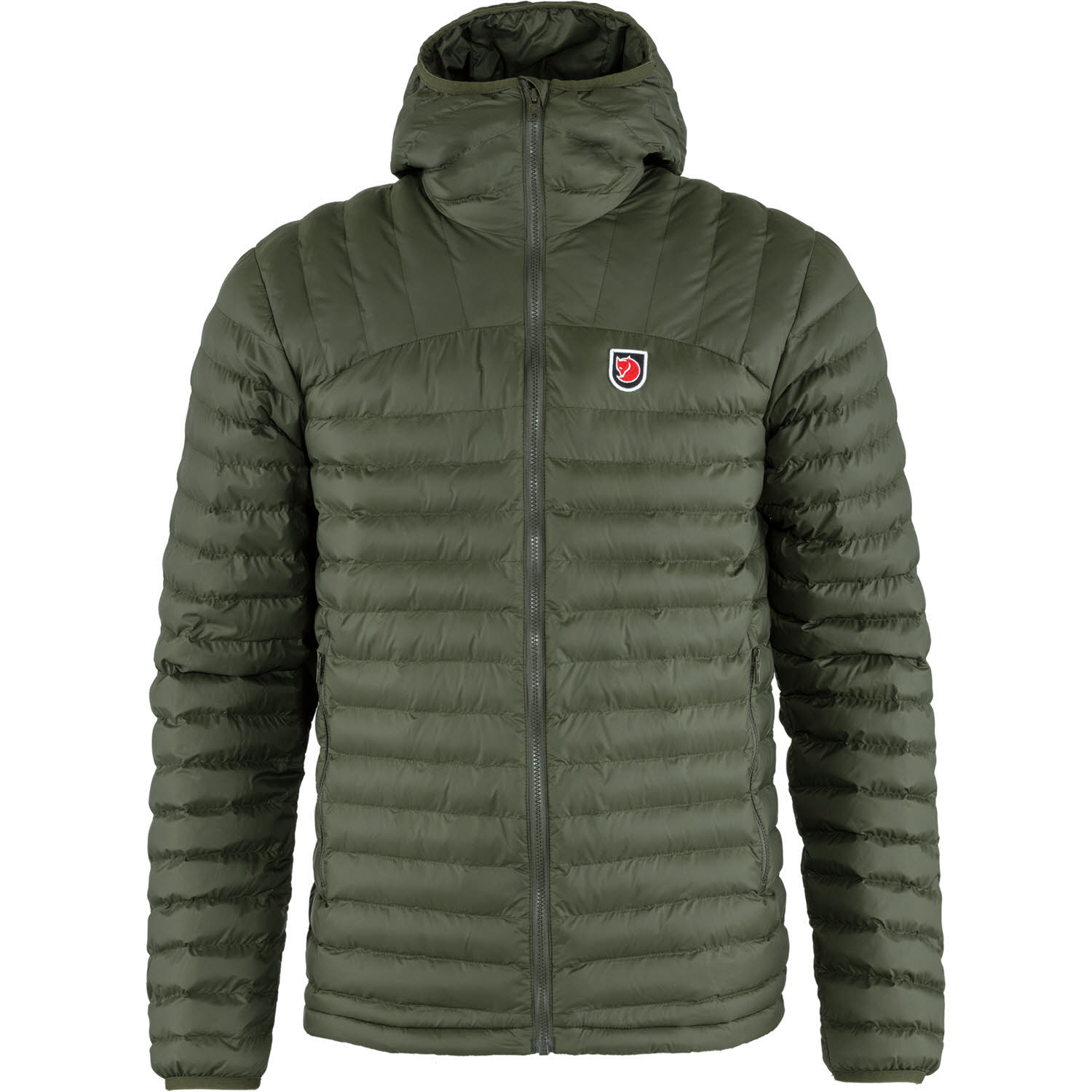 Fjällräven Expedition Lätt Hoodie M Isolierend Packbar Leicht Herren Olive