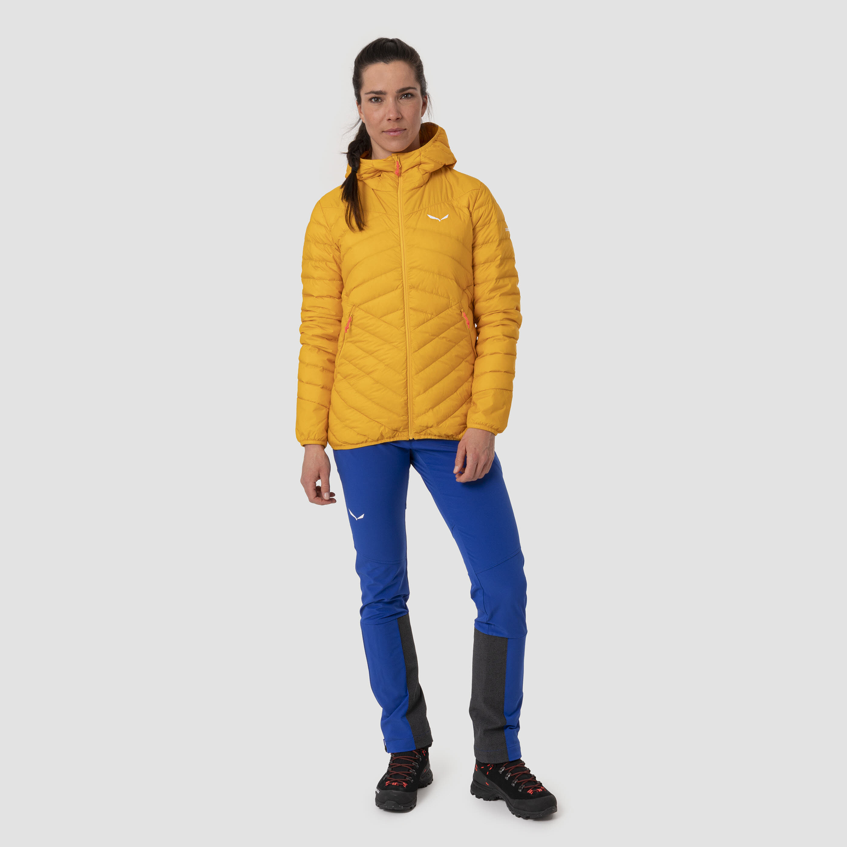 Salewa BRENTA RDS DOWN JKT W Daunenjacke Kapuzenjacke Damen gelb