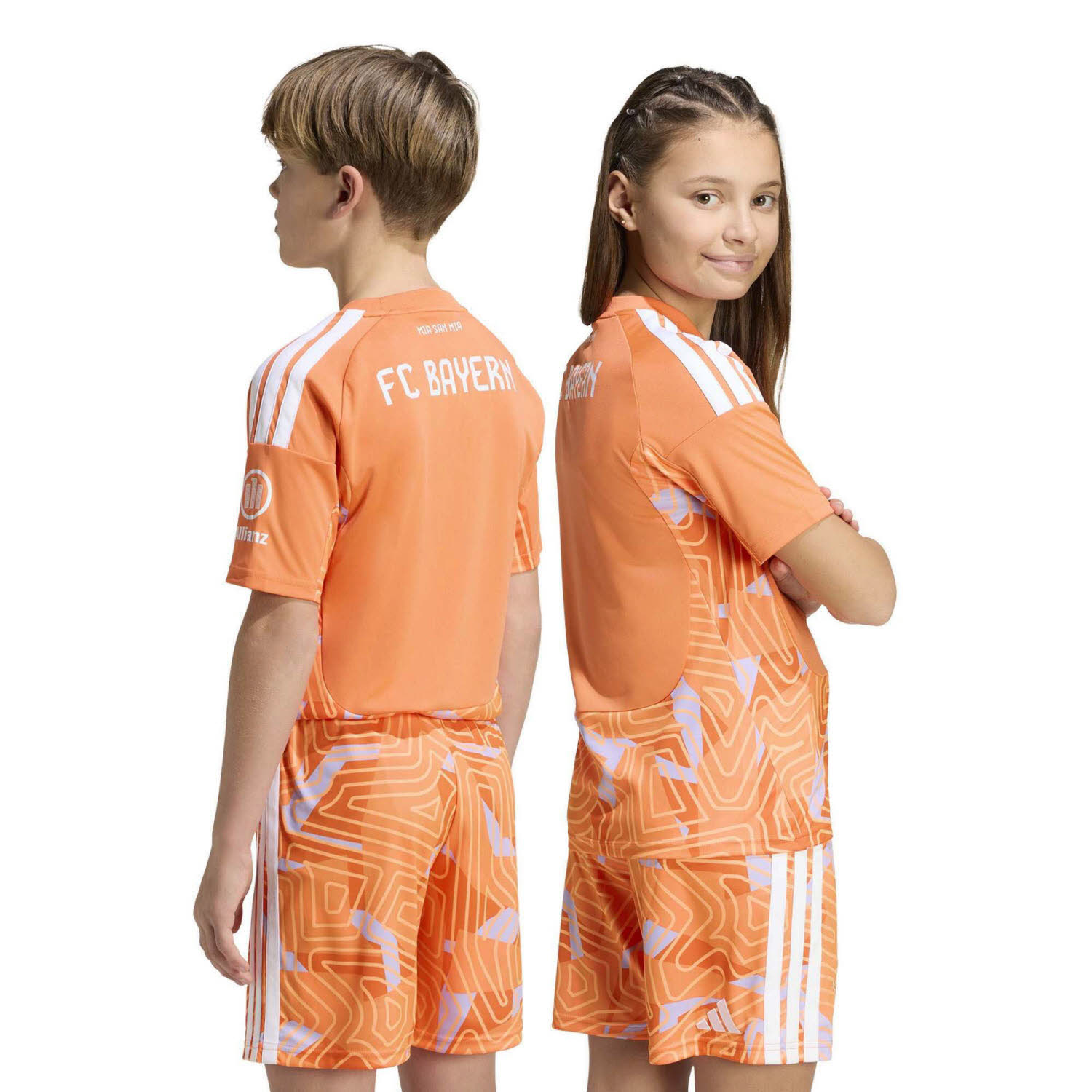 adidas FC Bayern München 26/27 Torwarttrikot Kinder Trikot orange