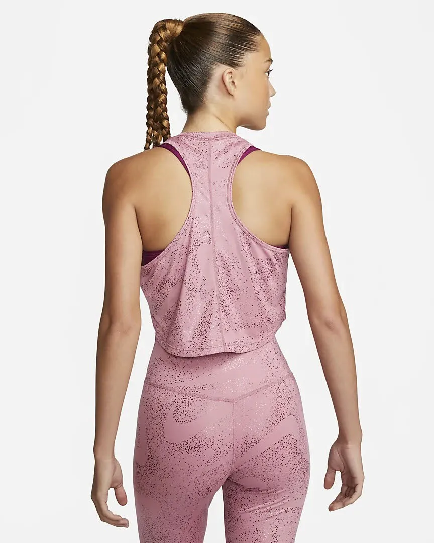 Nike Dri-FIT One Damen Trainingstanktop rosa