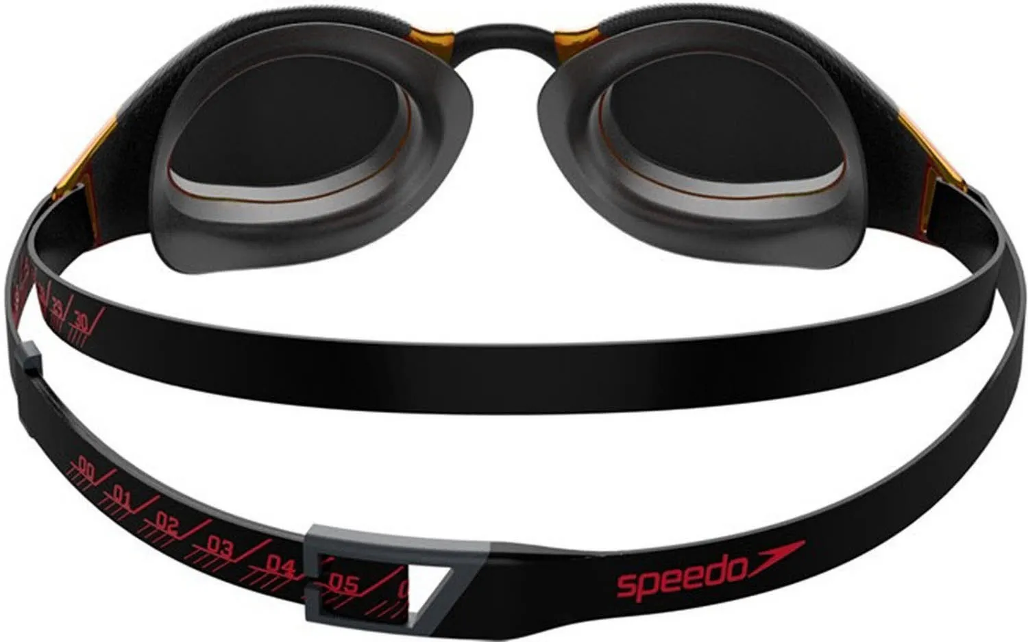 Speedo Fastskin Hyper Elite Mirror Unisex Schwimmbrille schwarz