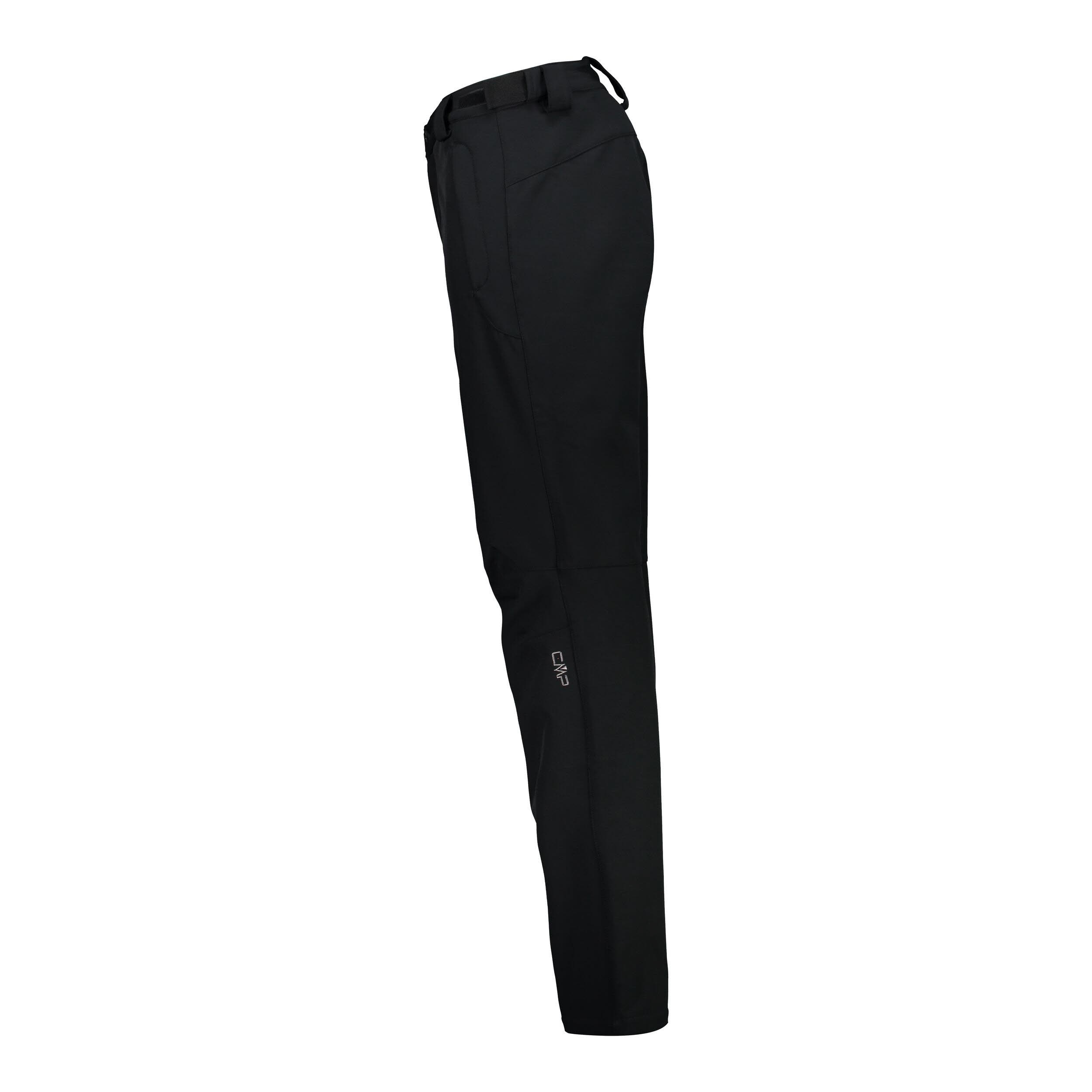 CMP Herren Softshellpant Softshellhose Trekkinghose gefüttert Wanderhose nero NEU