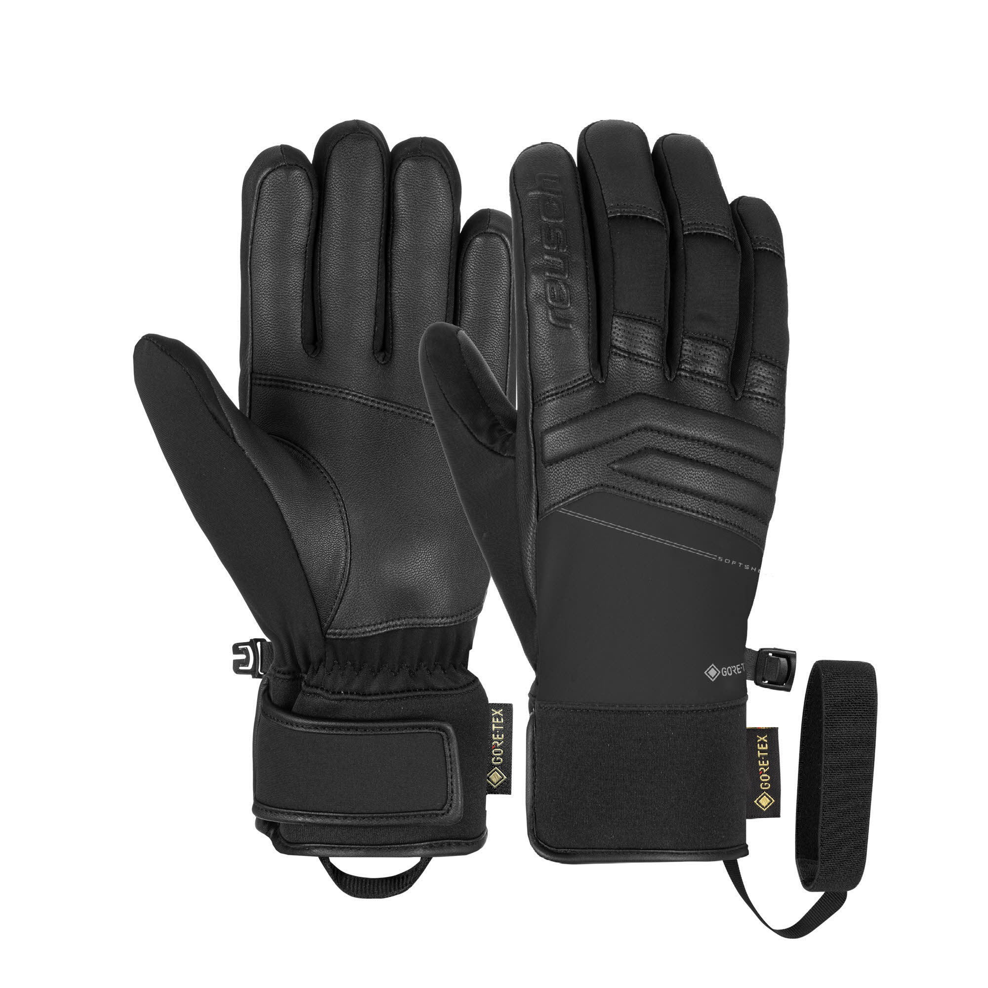 Reusch JUPITER GORE-TEX Skihandschuh Herren schwarz