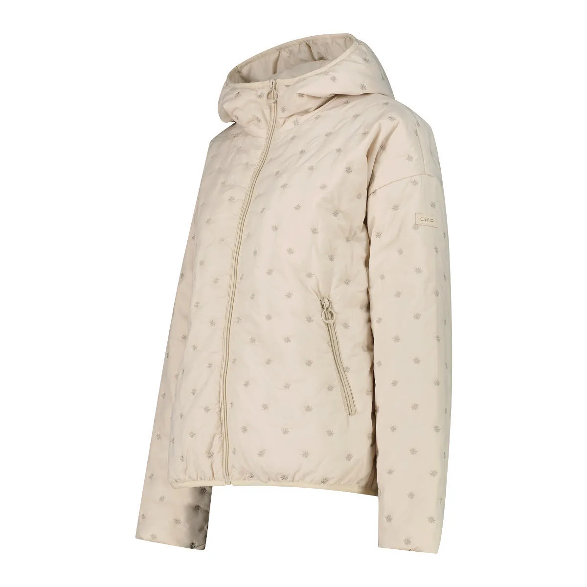 CMP JACKET FIX HOOD Damen Outdoorjacke Daunenjacke cream